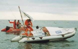 Raid Nautico del Estrecho Punta Arenas Rio Gallegos Astilllero Lunamar 