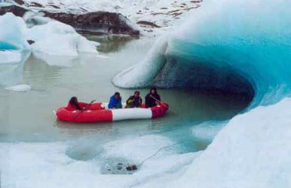 Astilleros Lunamar inflatable boat MOON BALSA INFLABLE 425 TURISMO AVENTURA GLACIARES PATAGONIA