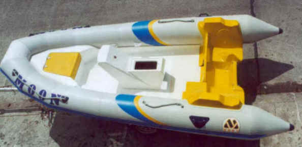 MOON 440 Tourism Rigid Hull Inflatable Boat RIBs Lunamar Boatyards