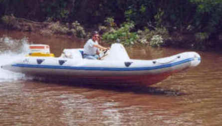 MOON 560 Sport Tourism Rigid Hull Inflatable Boat RIBs Lunamar Boatyards