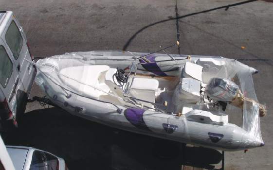 send to Rio Gallegos semi rigid inflatable boat MOON 440 T
