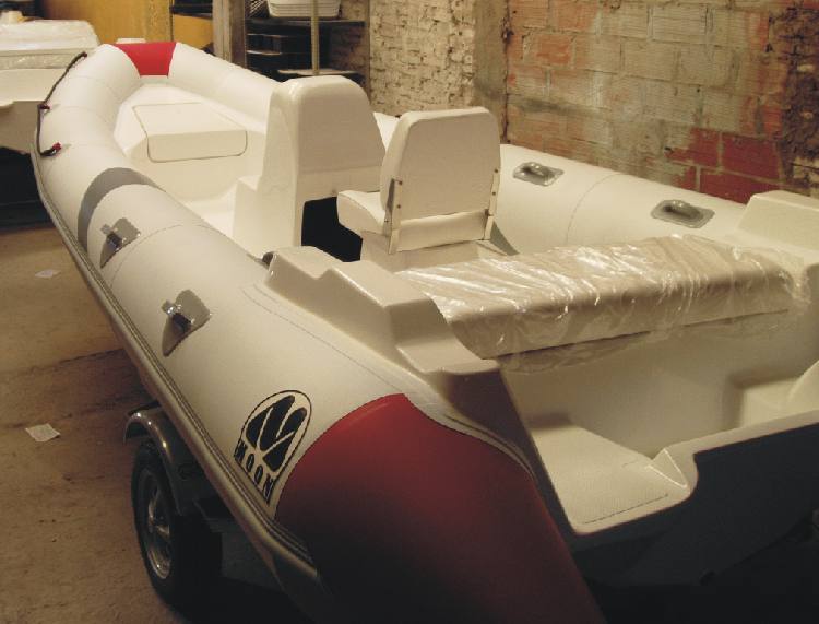 MOON semi rigid hull inflatable boats ribs 560 FISHING 