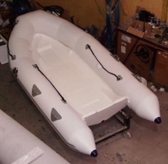 semirrigido auxiliar 350 dinghy rib inflable gomon.