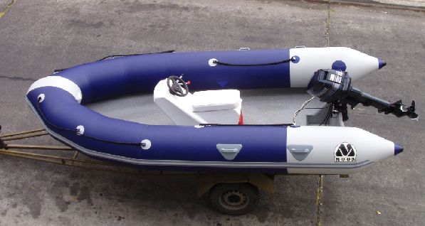 MOON rigid hull inflatable boats Rhib semi rigids