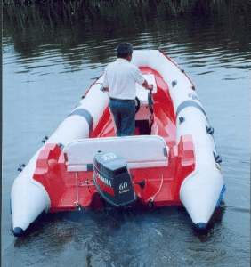 petrolium company MOON NAV 560 Ocean Rigid Hull Inflatable Boat RIBs Lunamar Boatyards