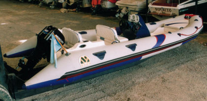 Embarcacion inflable semirrigida MOON NAV 560 Oceano Astilleros Lunamar