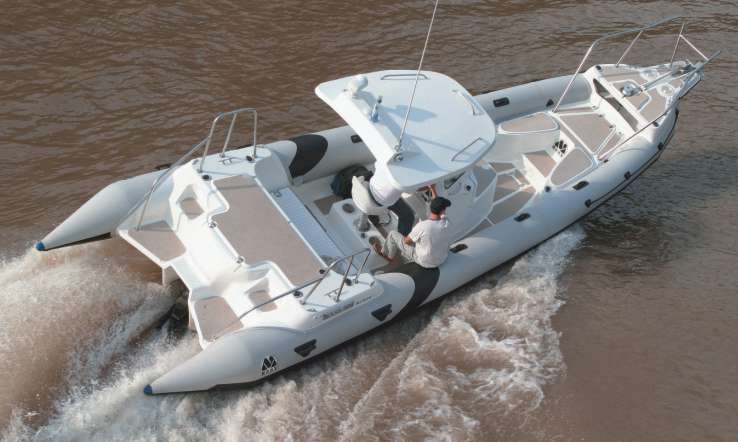 MOON NAV III 900 Minicab Ocean Offshore rigid inflatable boat