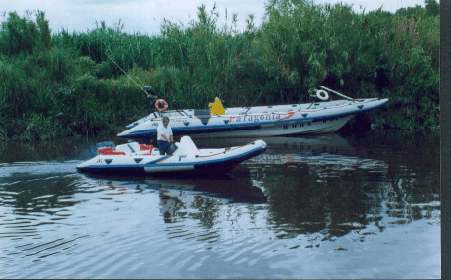 MOON 1150 work bus and MOON 560 OCean Rigid Hull Inflatable Boat Lunamar Shipyards