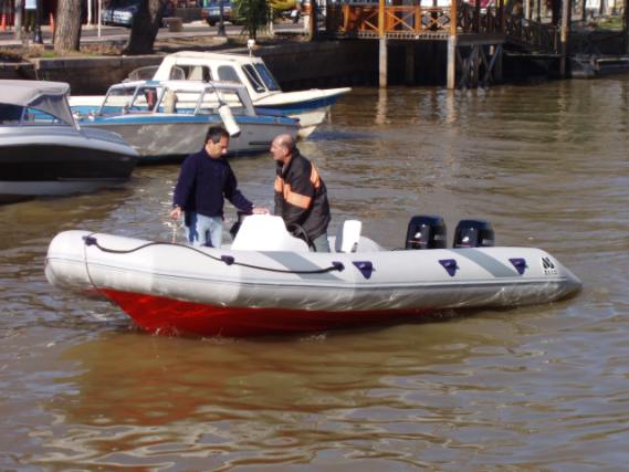 MOON 630 Heavy Duty Rigid Hull Inflatable Boats RHIB Lunamar Shipyards