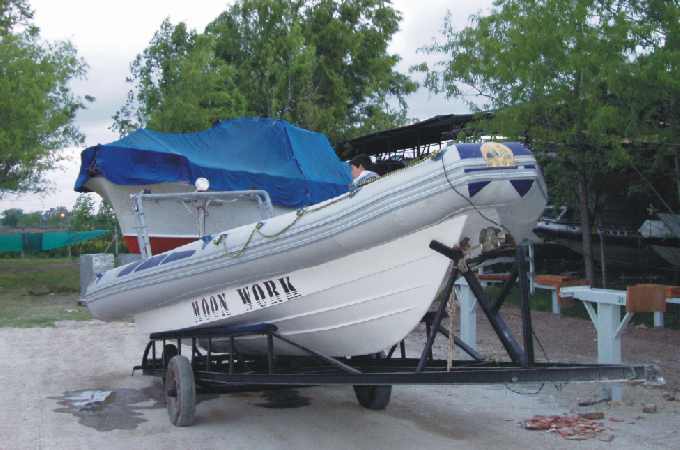 moon work 900 rigid inflatable boat 