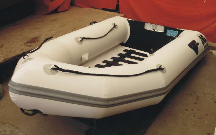 tender MOON 260 and 310 Roll Up Inflatable Boat. Foldable Dinghies