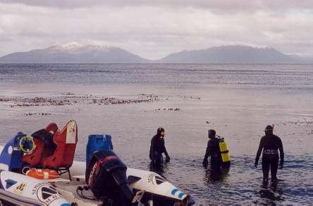 Viaje de Buceo y Pesca en el Estrecho de Magallanes Patagonia Turismo Aventura