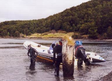 Diving and Fishing in Straits of Magallean Patagonia Adventure Tourism