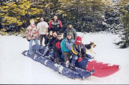 Bananas Inflables Potros de nieve MOON astillero lunamar