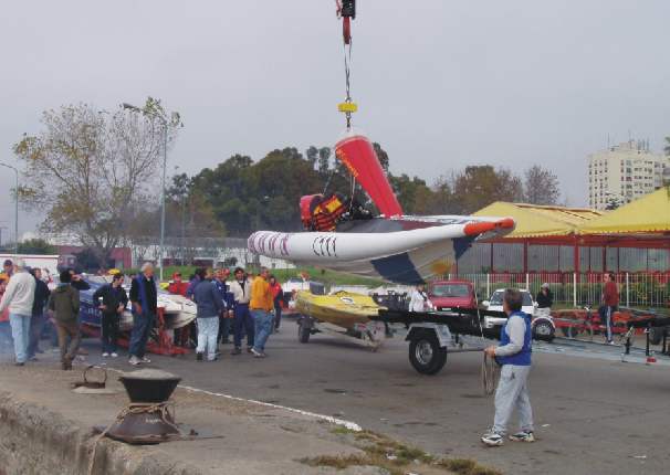 MOON 850 Offshore Class III 2 lts. Rigid Inflatable Boat  RIB Lunamar Boatyard  Races Competition Motonautique