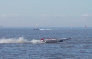 MOON 850 Offshore Class III 2 lts. Rigid Inflatable Boat  RIB Lunamar Boatyard  Races Competition Motonautique