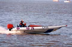 MOON 850 Offshore Class III 2 lts. Rigid Inflatable Boat  RIB Lunamar Boatyard  Races Competition Motonautique