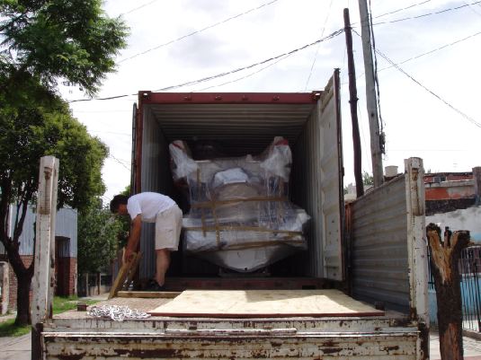 MOON Ribs build in Argentine for sales to foreing countries, America, USA, Europe, Asia, chile, etc. Containers of 20, 40 feet, HC, Flat Rack, Consolidations, etc