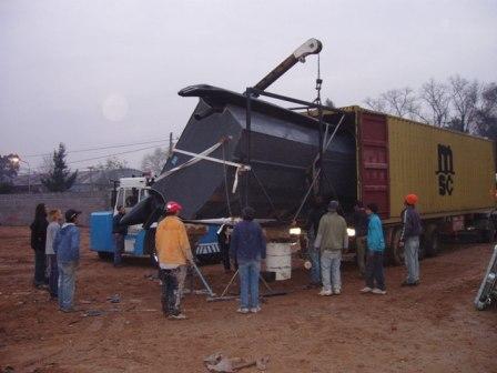 MOON Ribs build in Argentine for sales to foreing countries, America, USA, Europe, Asia, chile, etc. Containers of 20, 40 feet, HC, Flat Rack, Consolidations, etc